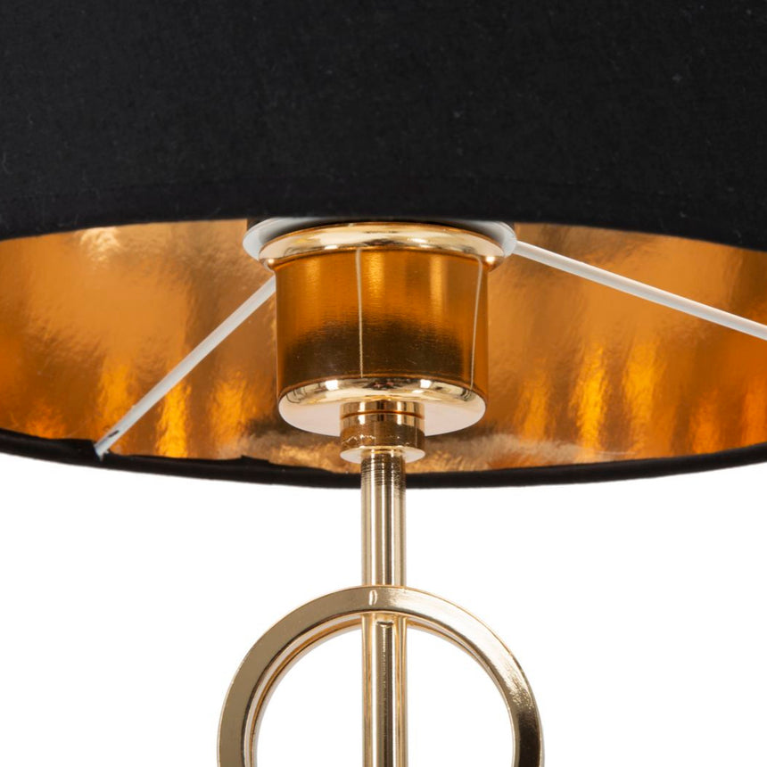 Glam Rings fém asztali lámpa