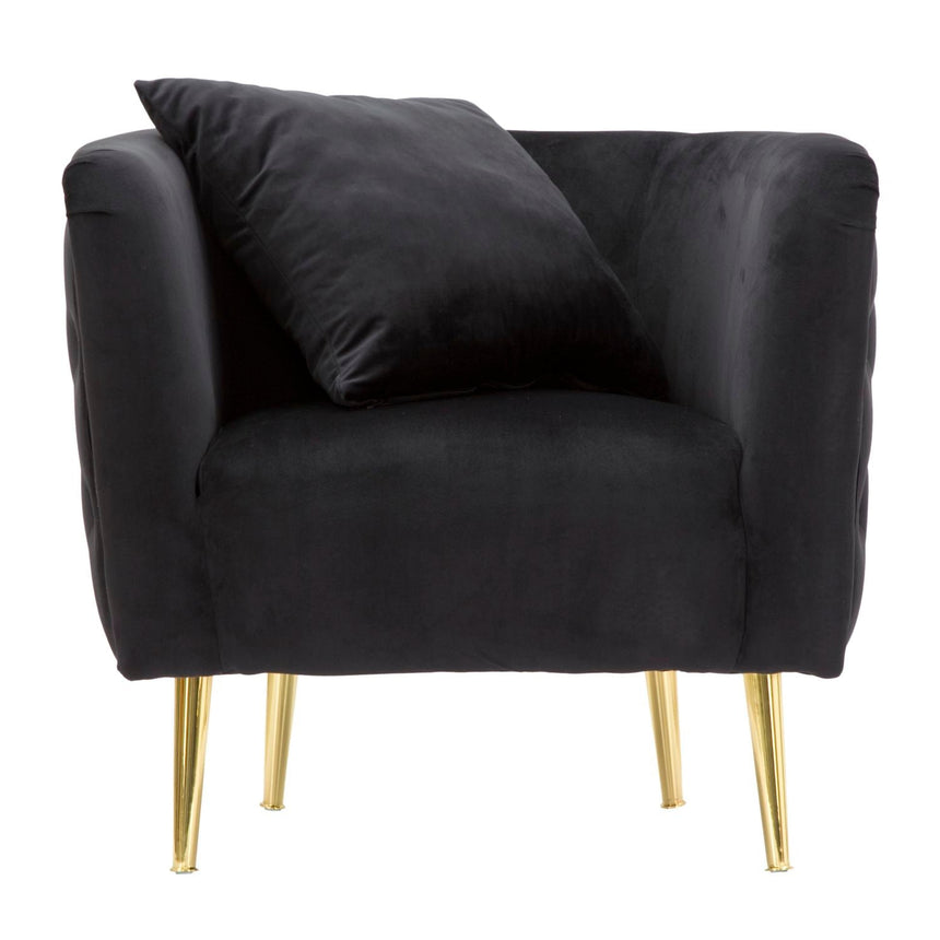 Bucarest bársony fotel