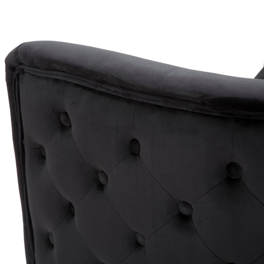 Bucarest bársony fotel