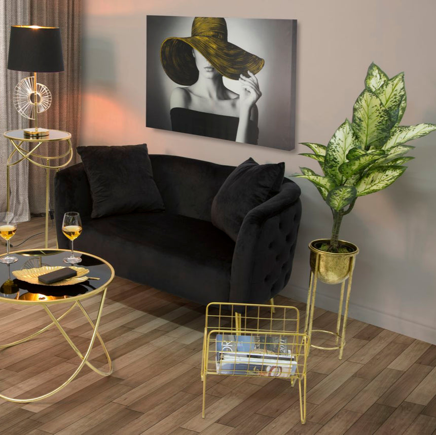 Bucarest bársony kanapé