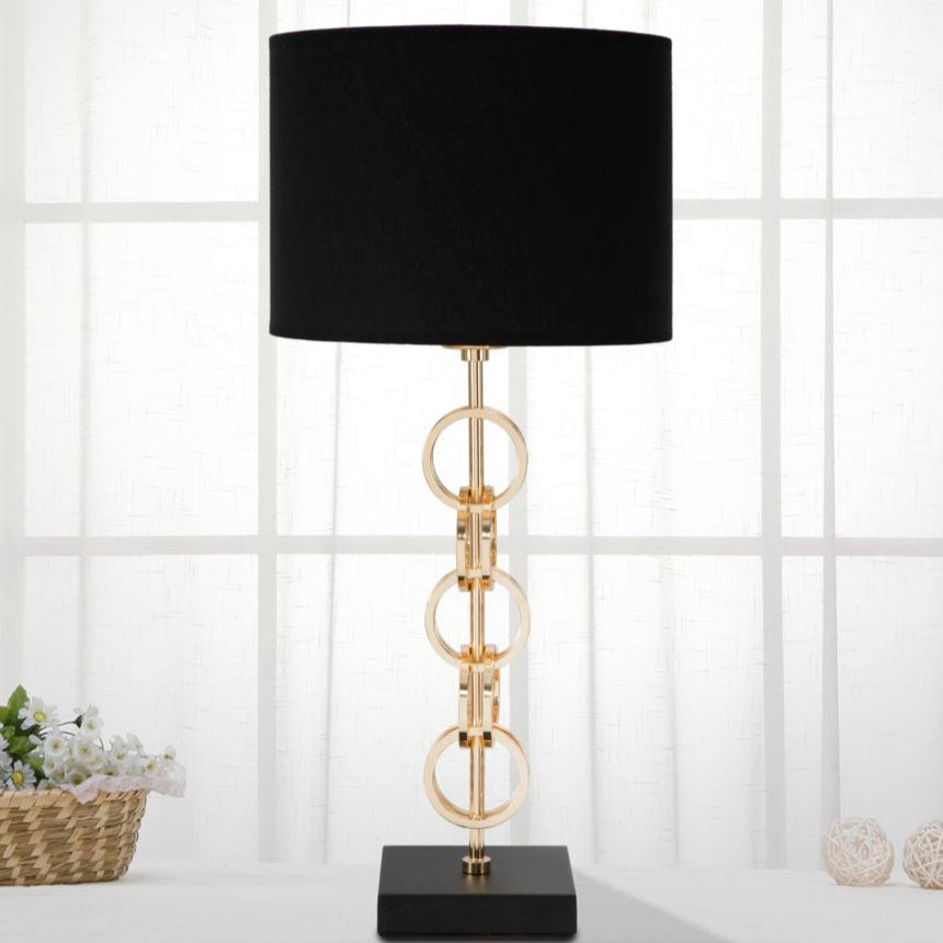 Glam Rings fém asztali lámpa