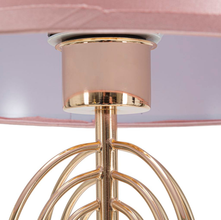 Krista fém asztali lámpa