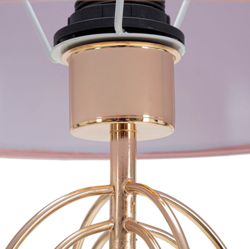 Krista fém asztali lámpa