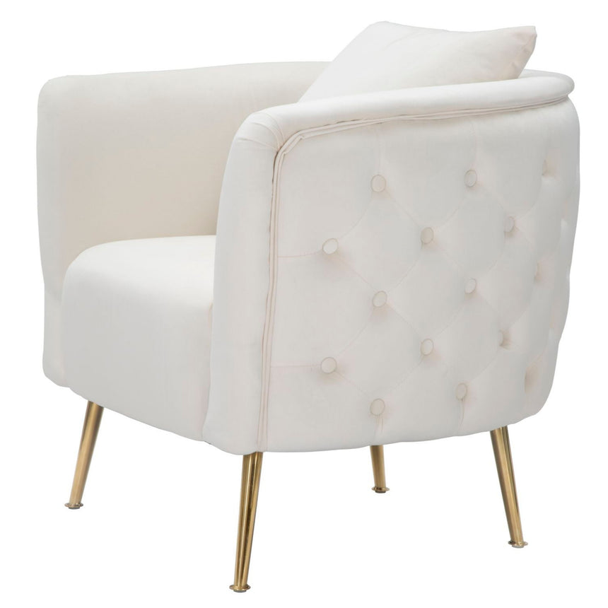 Bucarest bársony fotel