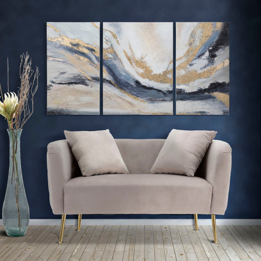 Bucarest bársony kanapé