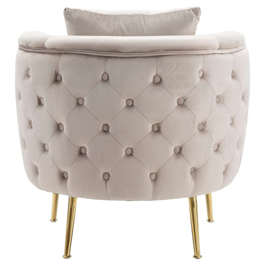 Bucarest bársony fotel