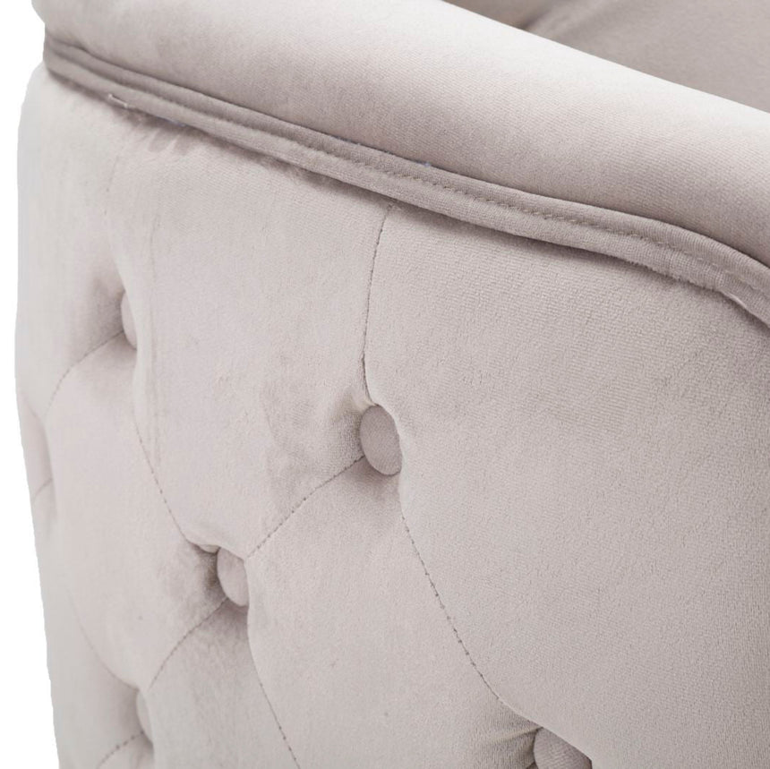 Bucarest bársony fotel