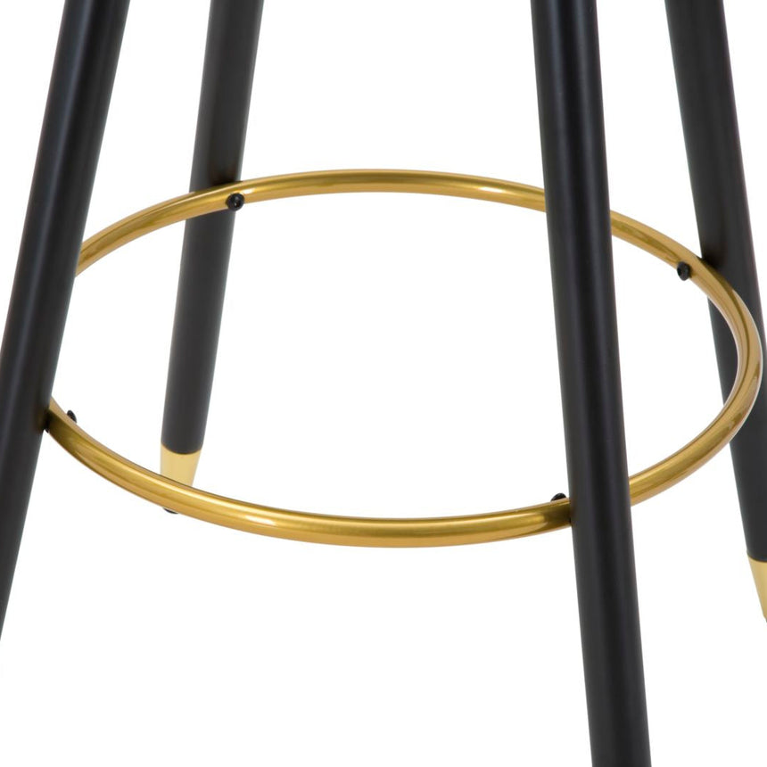 Prague bársony bárszék