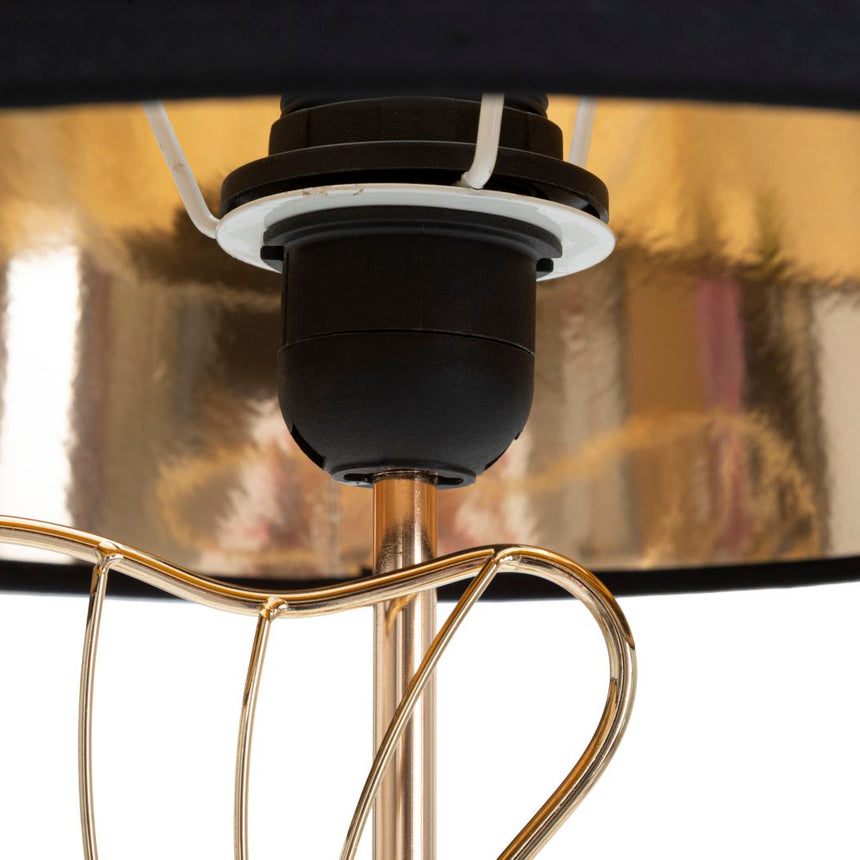 Leaves fém asztali lámpa