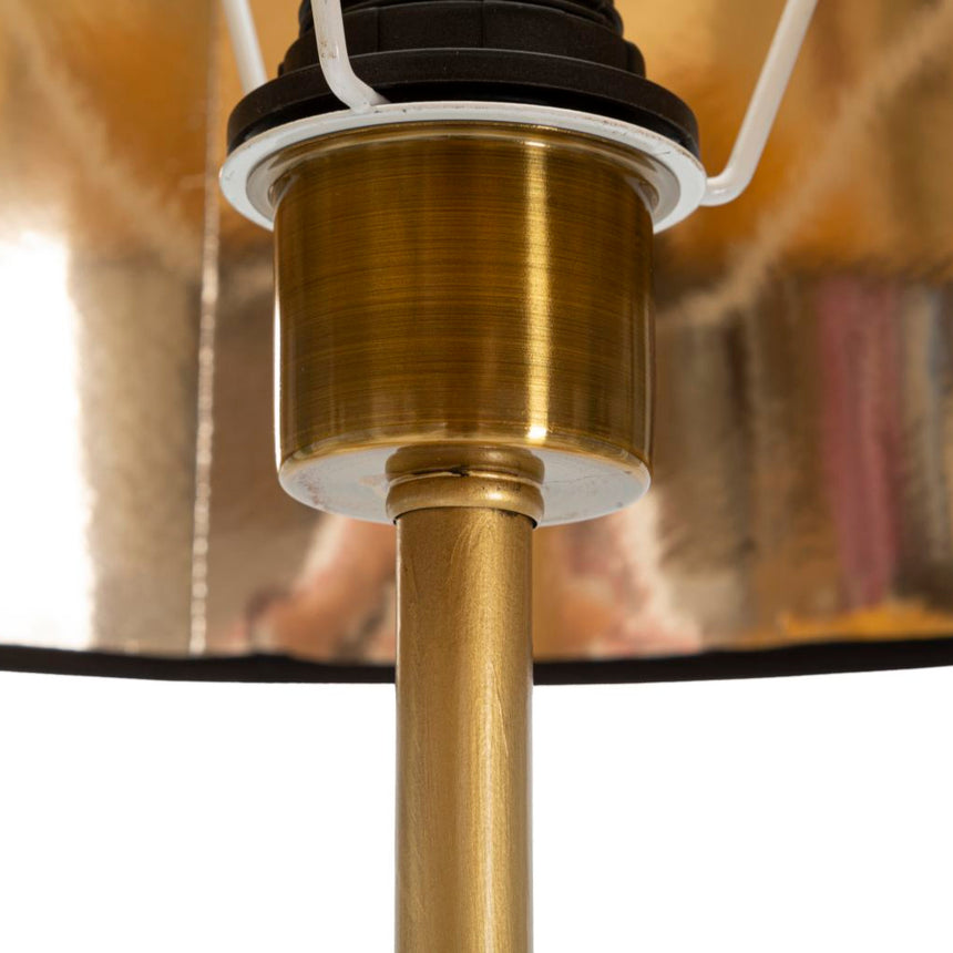 Monkey resin table lamp 34cm