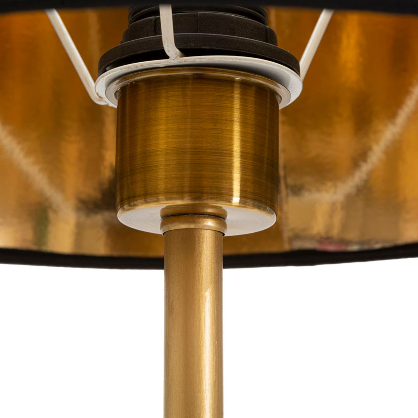 Monkey resin table lamp 34cm