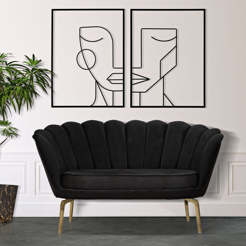 Tribal Simply fém falikép szett