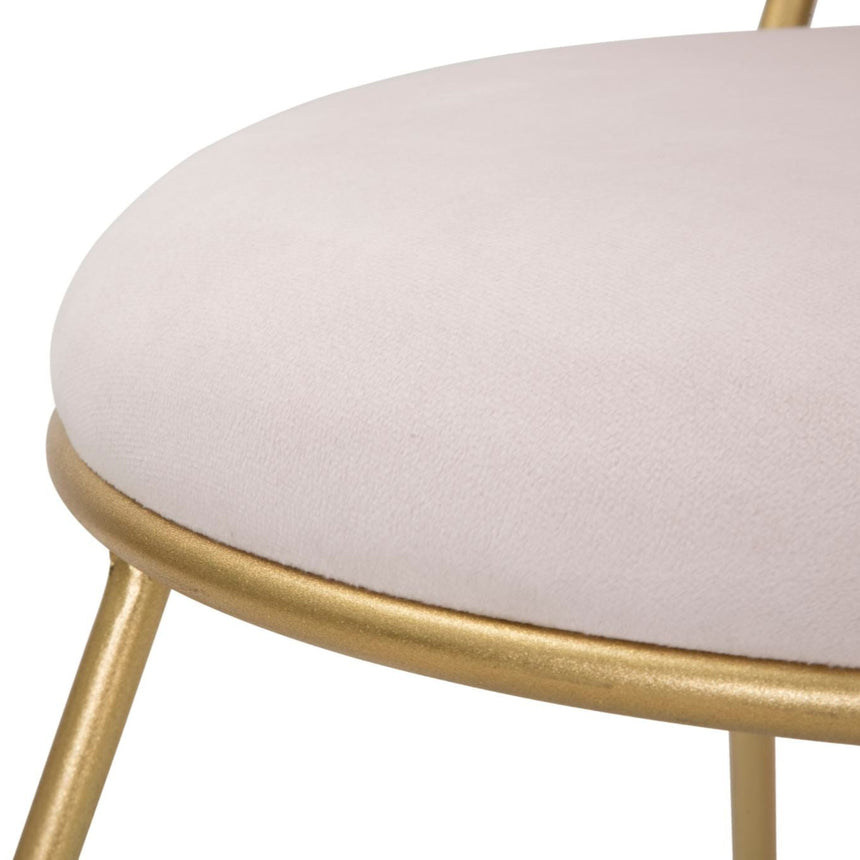 Heart bársony szék