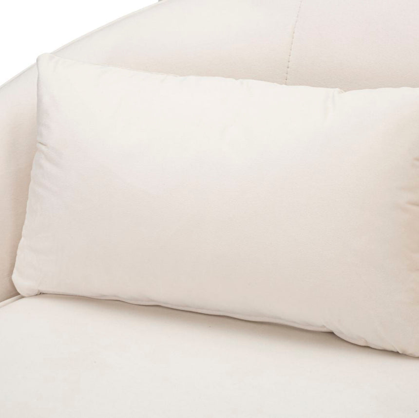 Oslo 2-seater velvet sofa