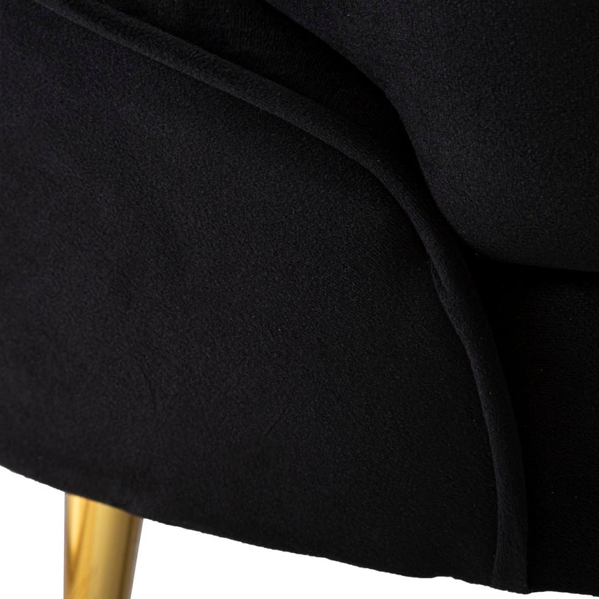 Oslo 2-seater velvet sofa