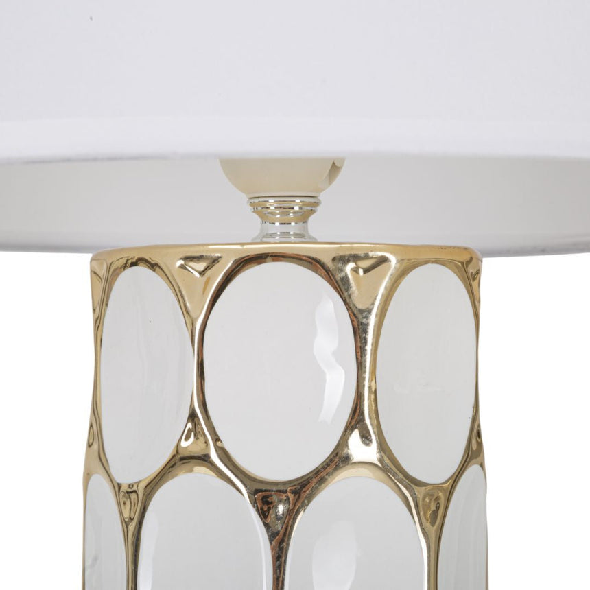 Monkey resin table lamp 34cm