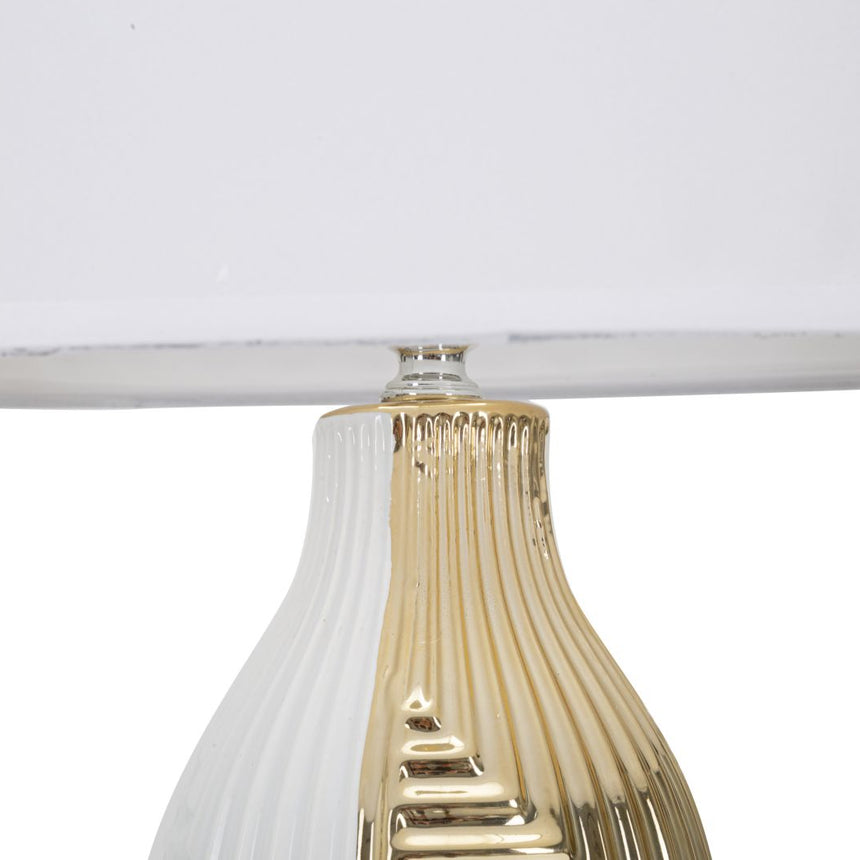 Monkey resin table lamp 34cm