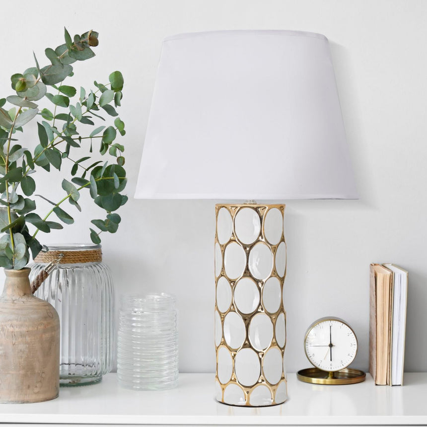 Monkey resin table lamp 34cm