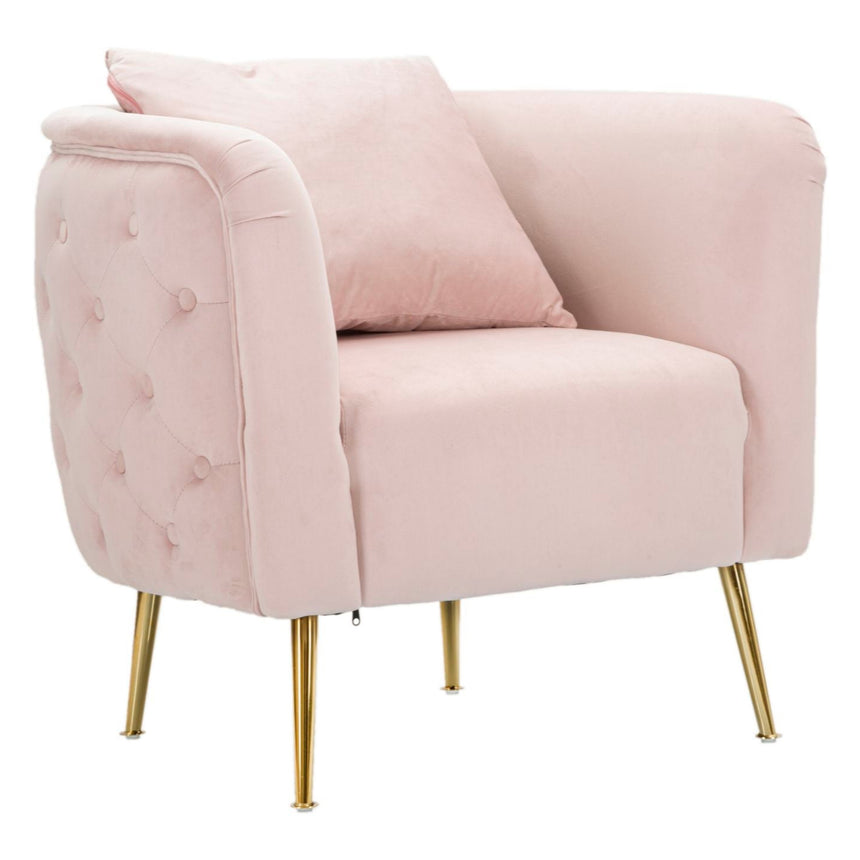 Bucarest bársony fotel