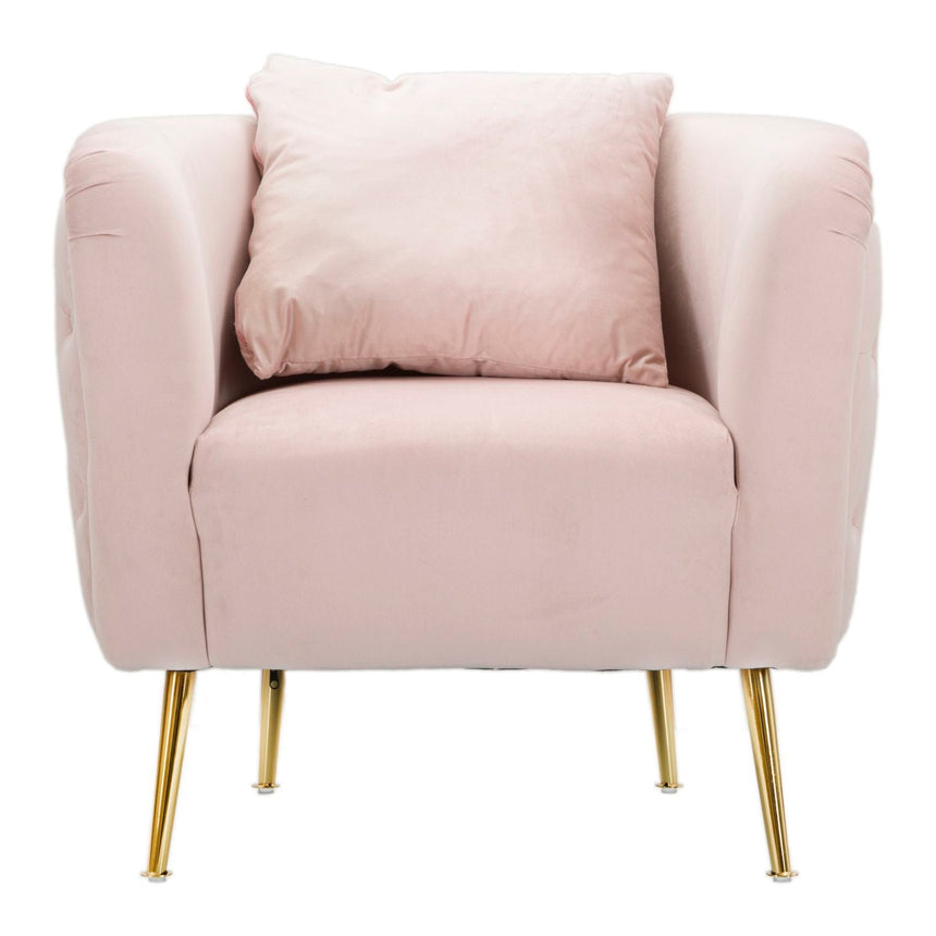 Bucarest bársony fotel