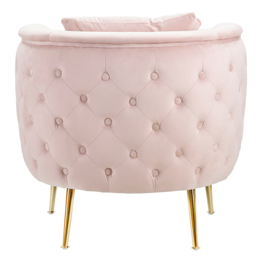 Bucarest bársony fotel