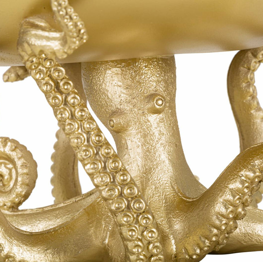 Octopus műgyanta szobor