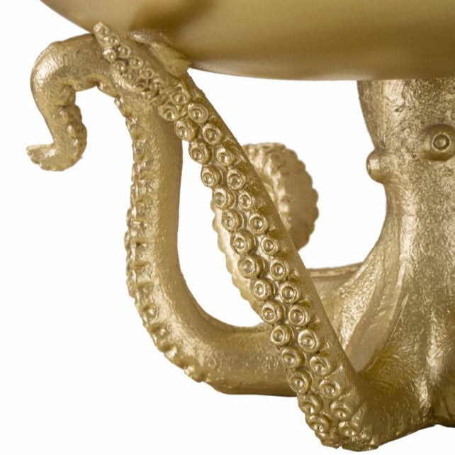 Octopus műgyanta szobor