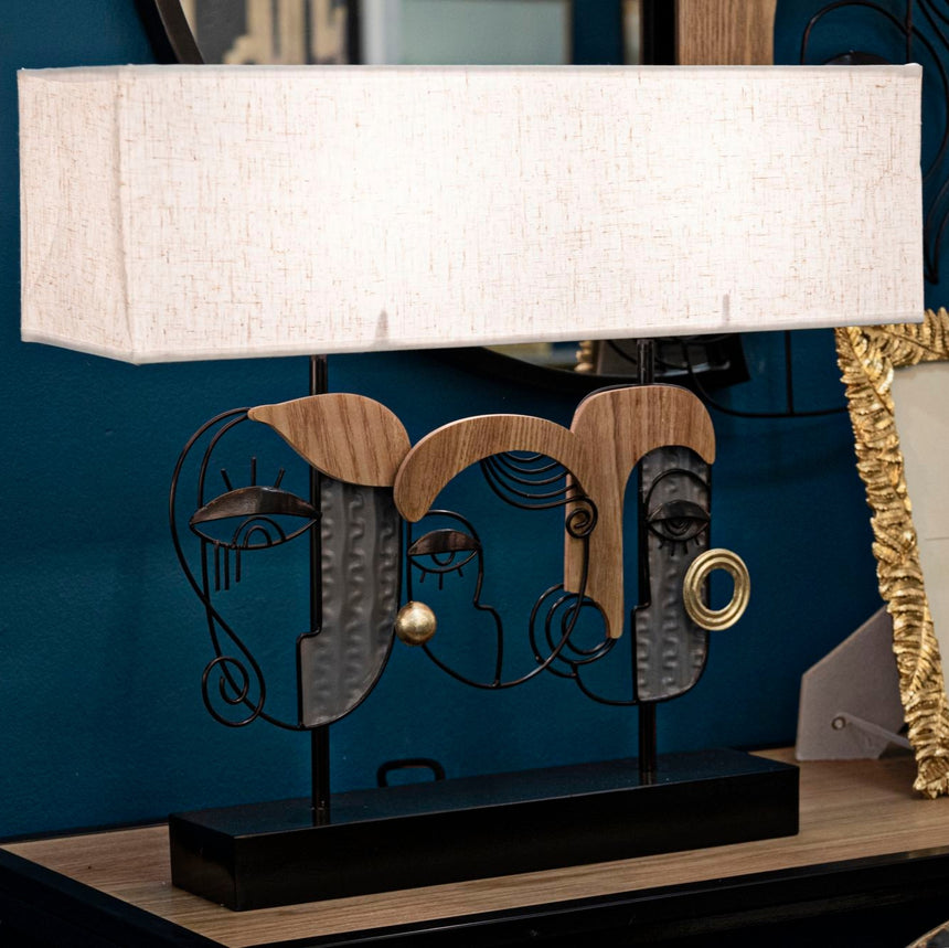 Picassy fém asztali lámpa