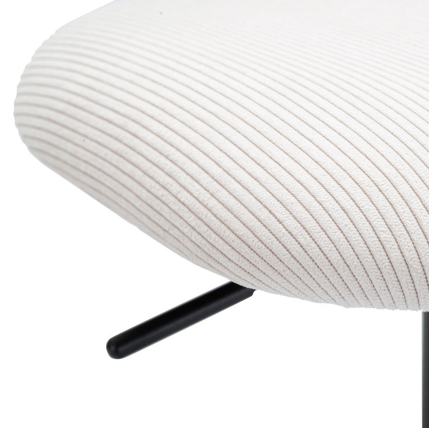 Light kordbársony bárszék szettben