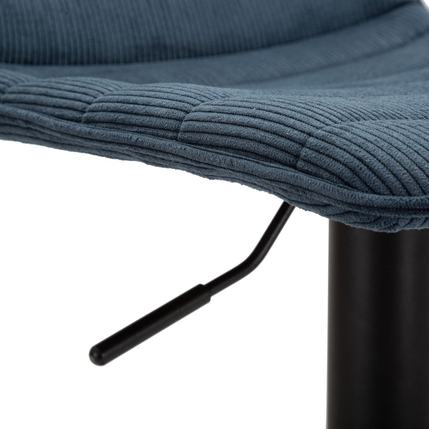 High kordbársony bárszék szettben