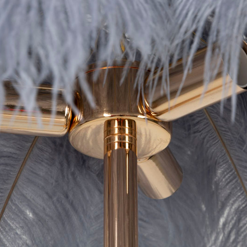 Monkey resin table lamp 34cm