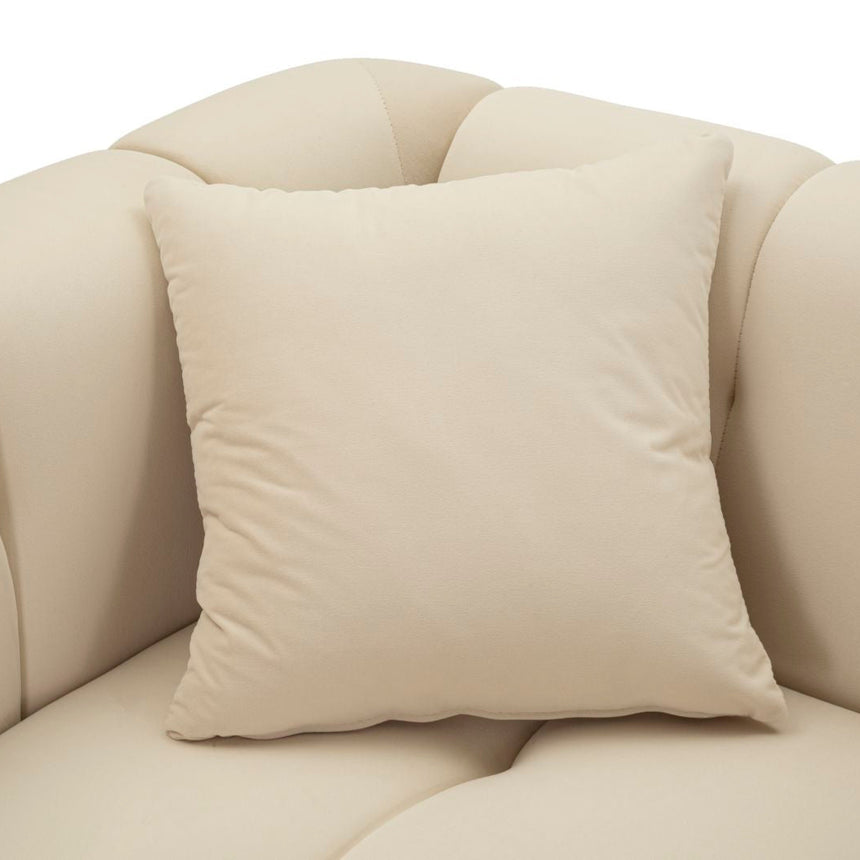 Alma 2-seater velvet sofa