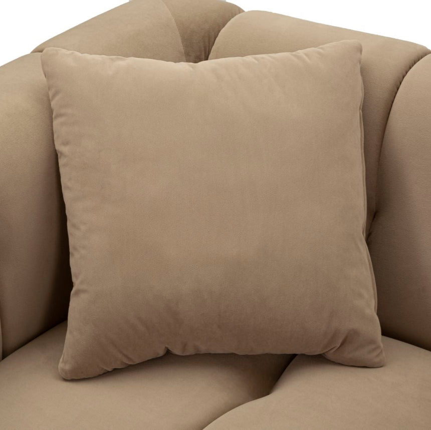 Alma 2-seater velvet sofa