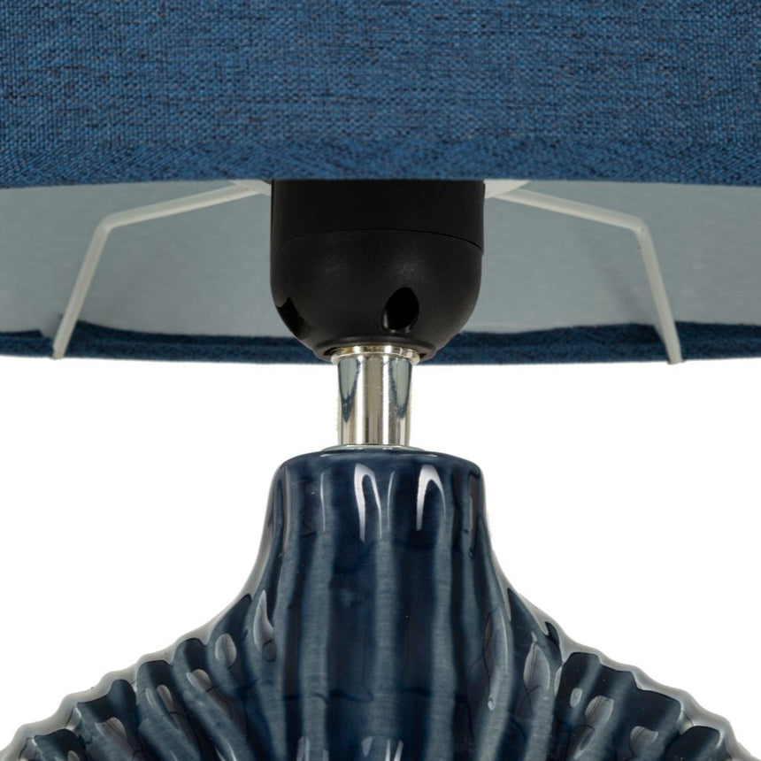 Monkey resin table lamp 34cm