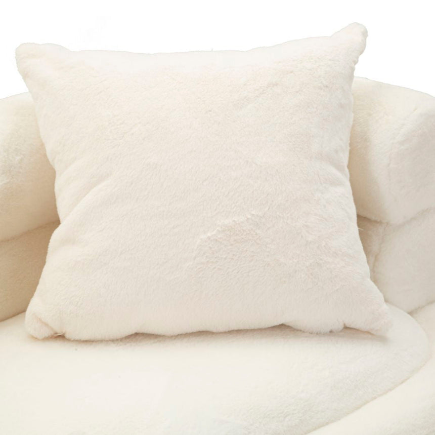 Soffy 2-seater plush sofa