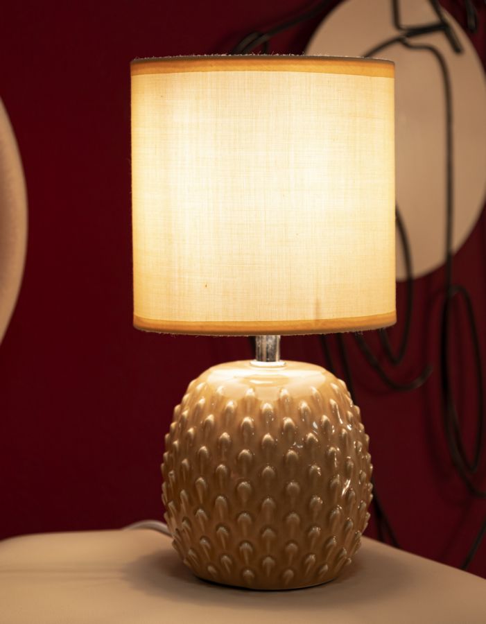 Monkey resin table lamp 34cm