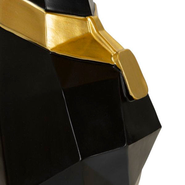 Monkey resin table lamp 34cm