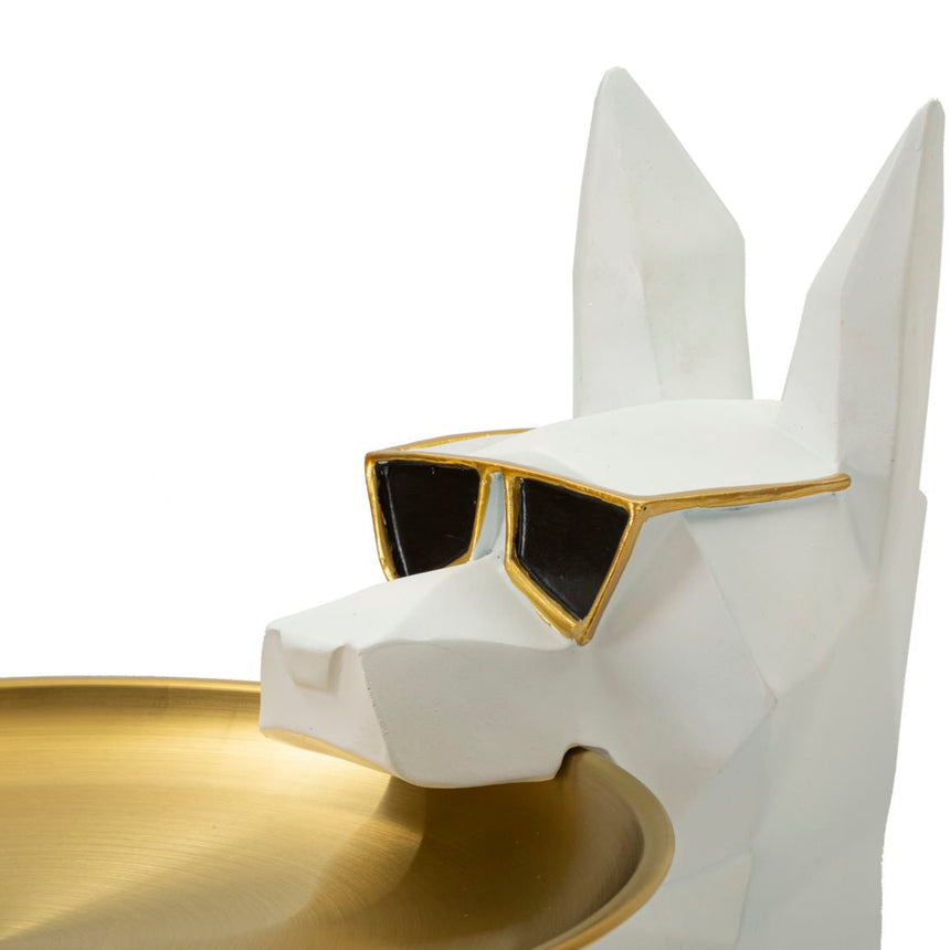 Monkey resin table lamp 34cm