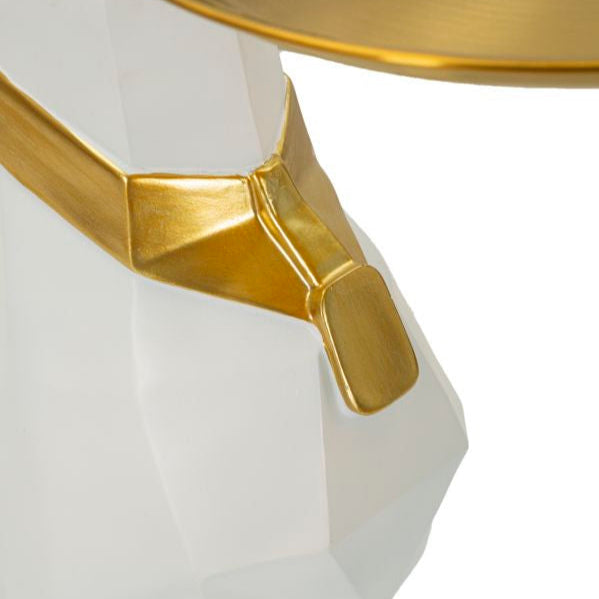 Monkey resin table lamp 34cm