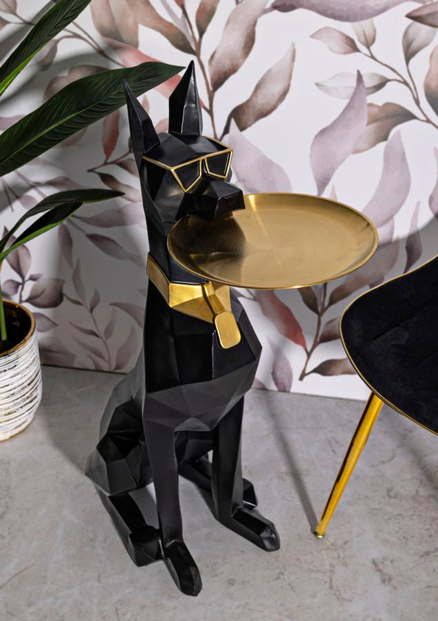 Monkey resin table lamp 34cm