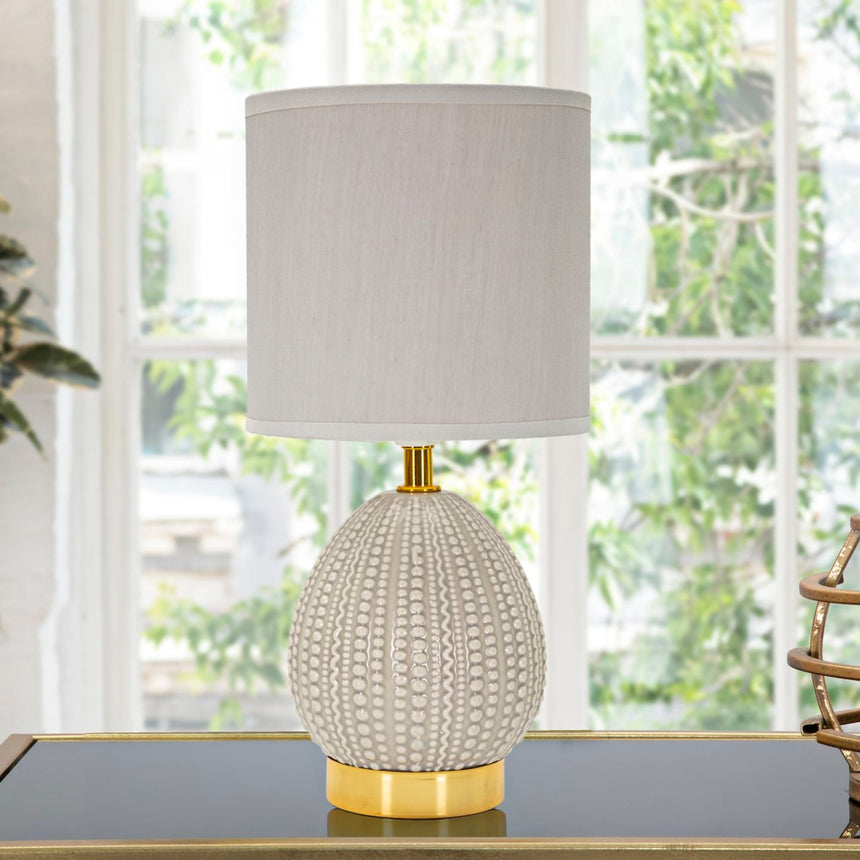 Monkey resin table lamp 34cm