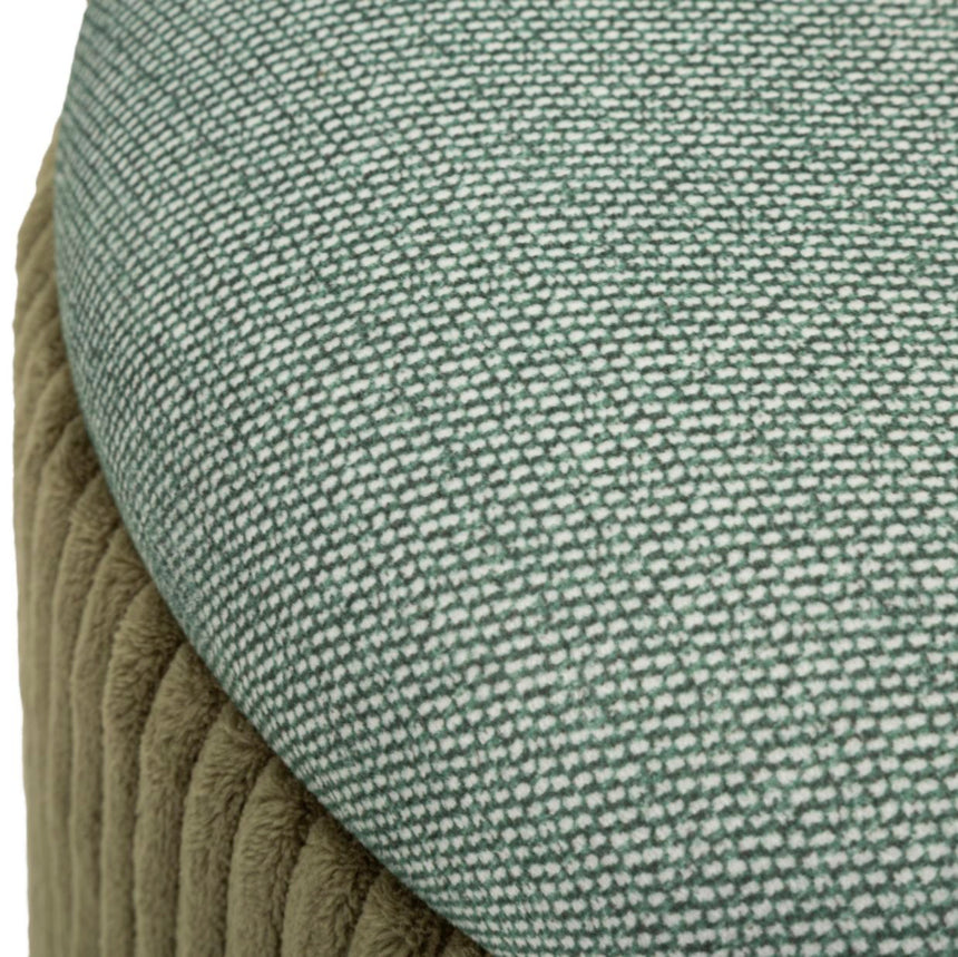 Bolzano corduroy pouf set