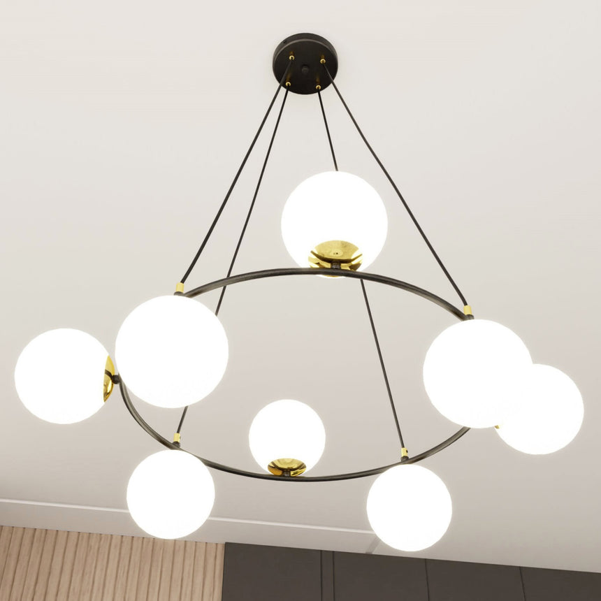 Azura 8 BL fém függőlámpa