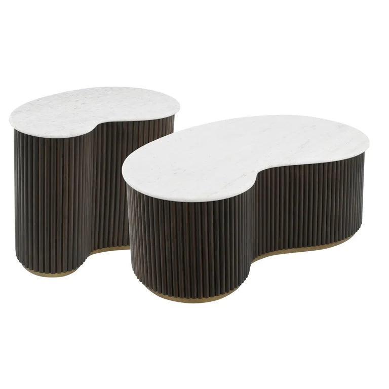 Mayfield marble coffee table set