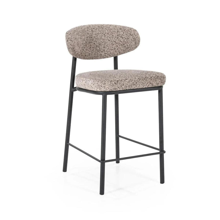 Jari fabric bar stool