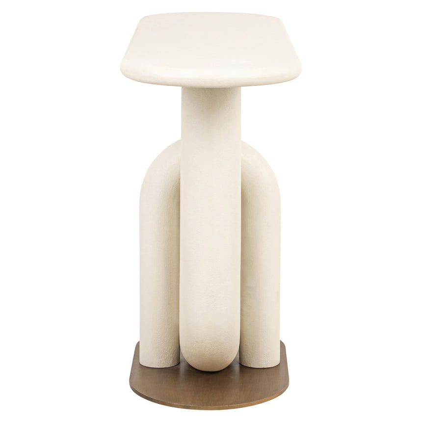 Les Arcs marble console table