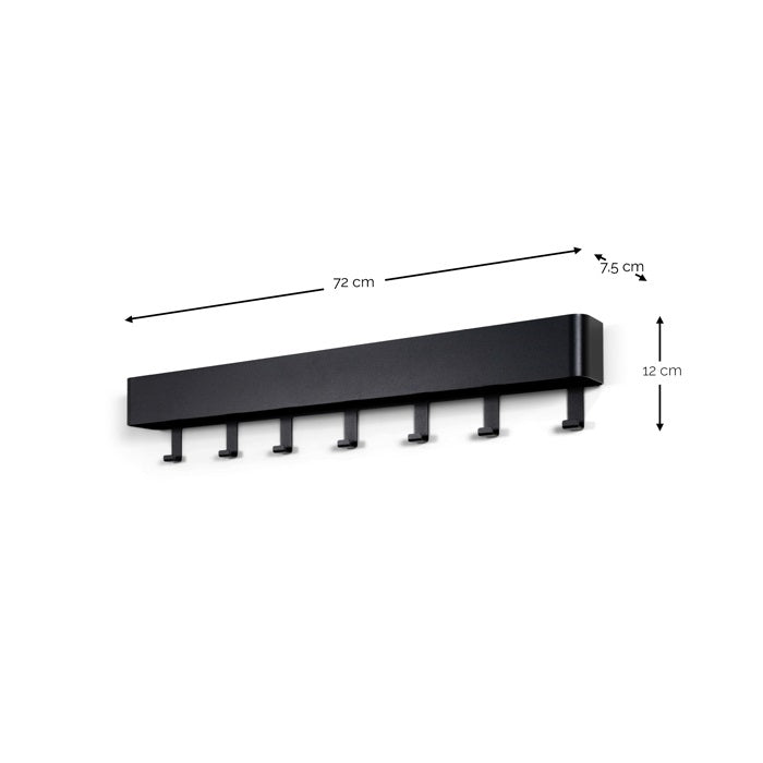 Dax Play 7 fém fali fogas