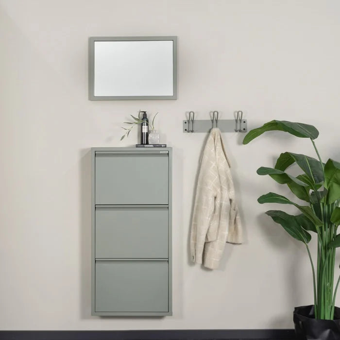 Albany wooden shoe cabinet 72x43