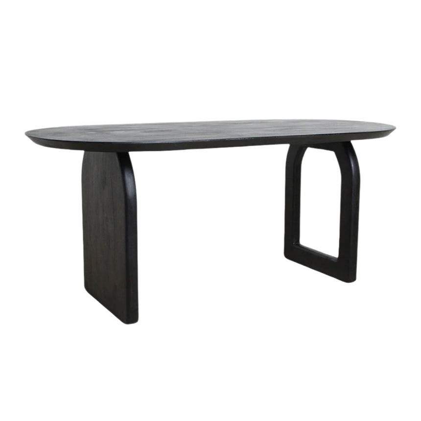 Bullnose Mix wooden dining table 180x90