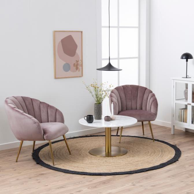 Corby marble coffee table